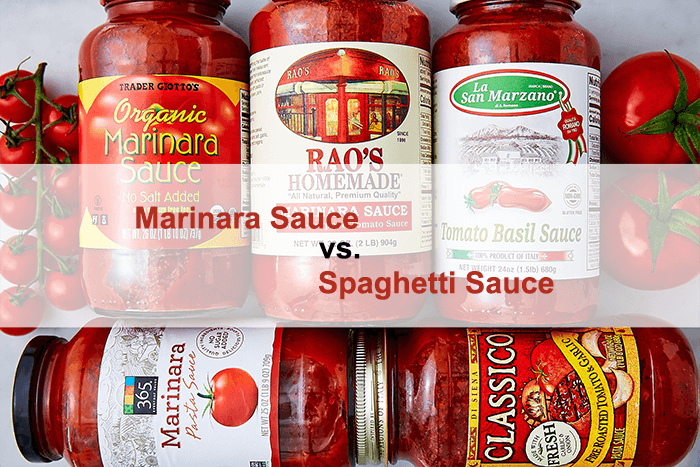 marinara vs spaghetti sauce