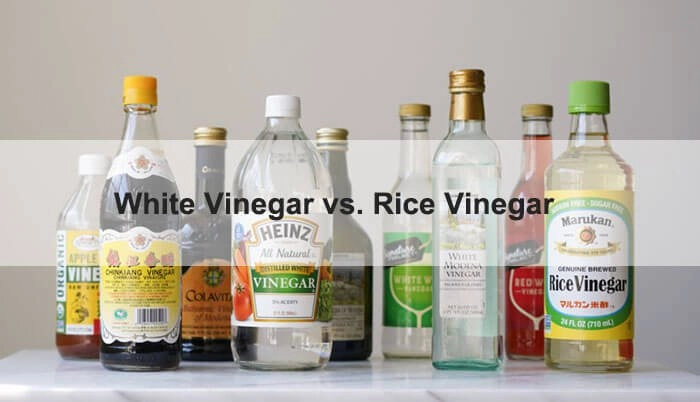 white vs rice vinegar