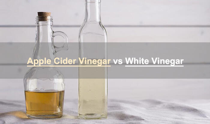 apple cider vs white vinegar