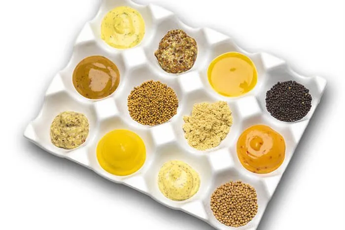 types of mustards