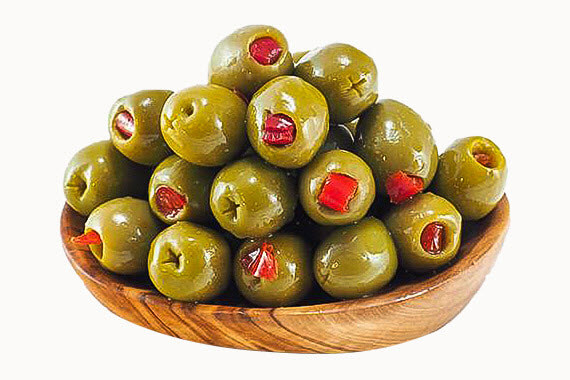 stuffed green olives