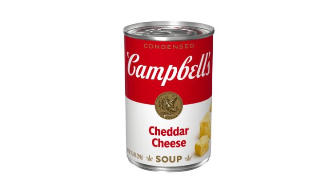 canned campbell cheddar cheese soup