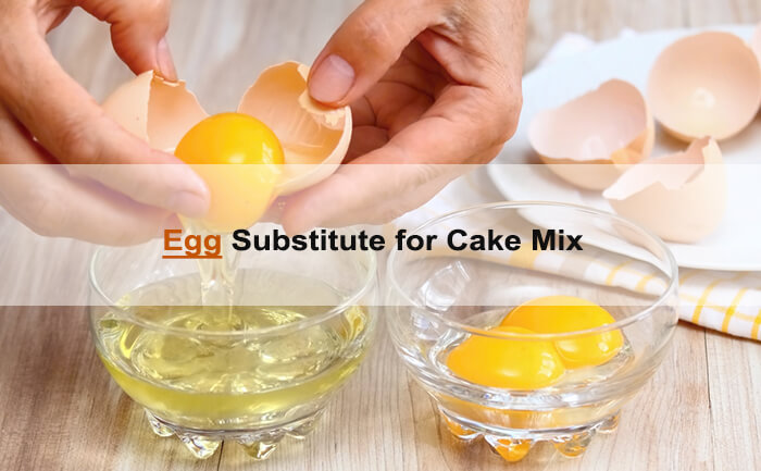 egg substitute for cake mix