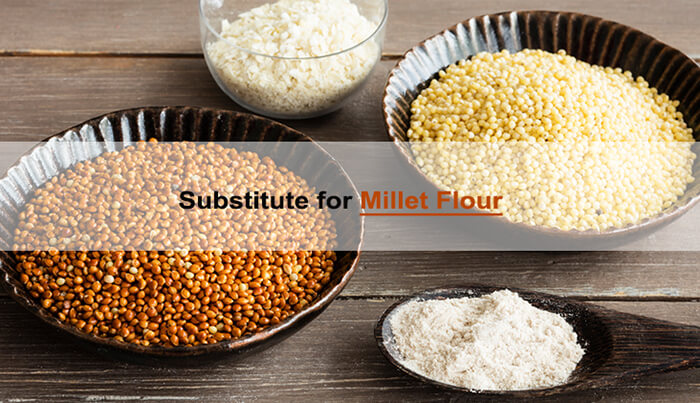 millet flour sub