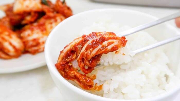 fresh kimchi