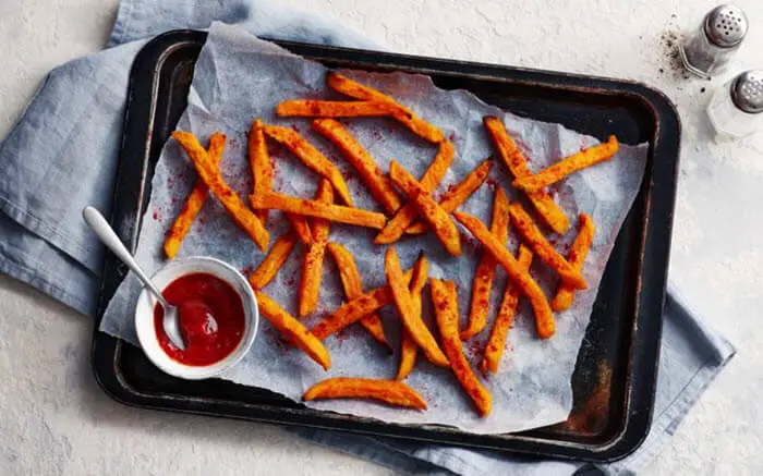 fried sweet potatoes