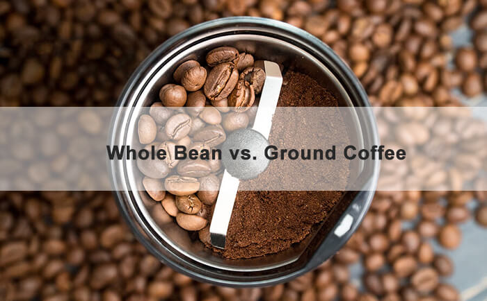 ground vs whole bean