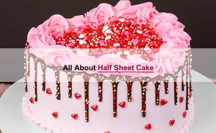 half sheet cake