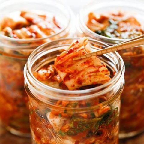 homemade kimchi