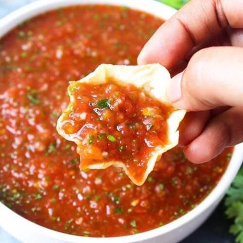 homemade salsa