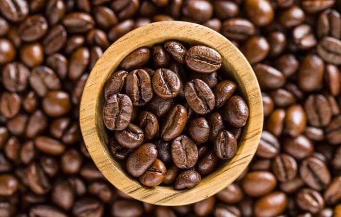 roasted colombian coffee beans