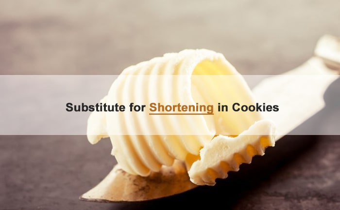 substitute for shortening in cookie