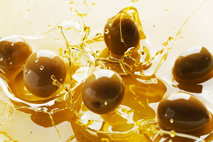 olive oil splash