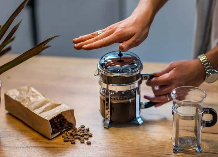 using french press