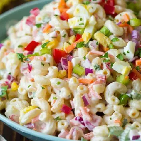 homemade macaroni salad