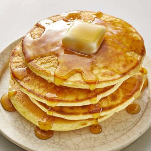 homemade pancakes