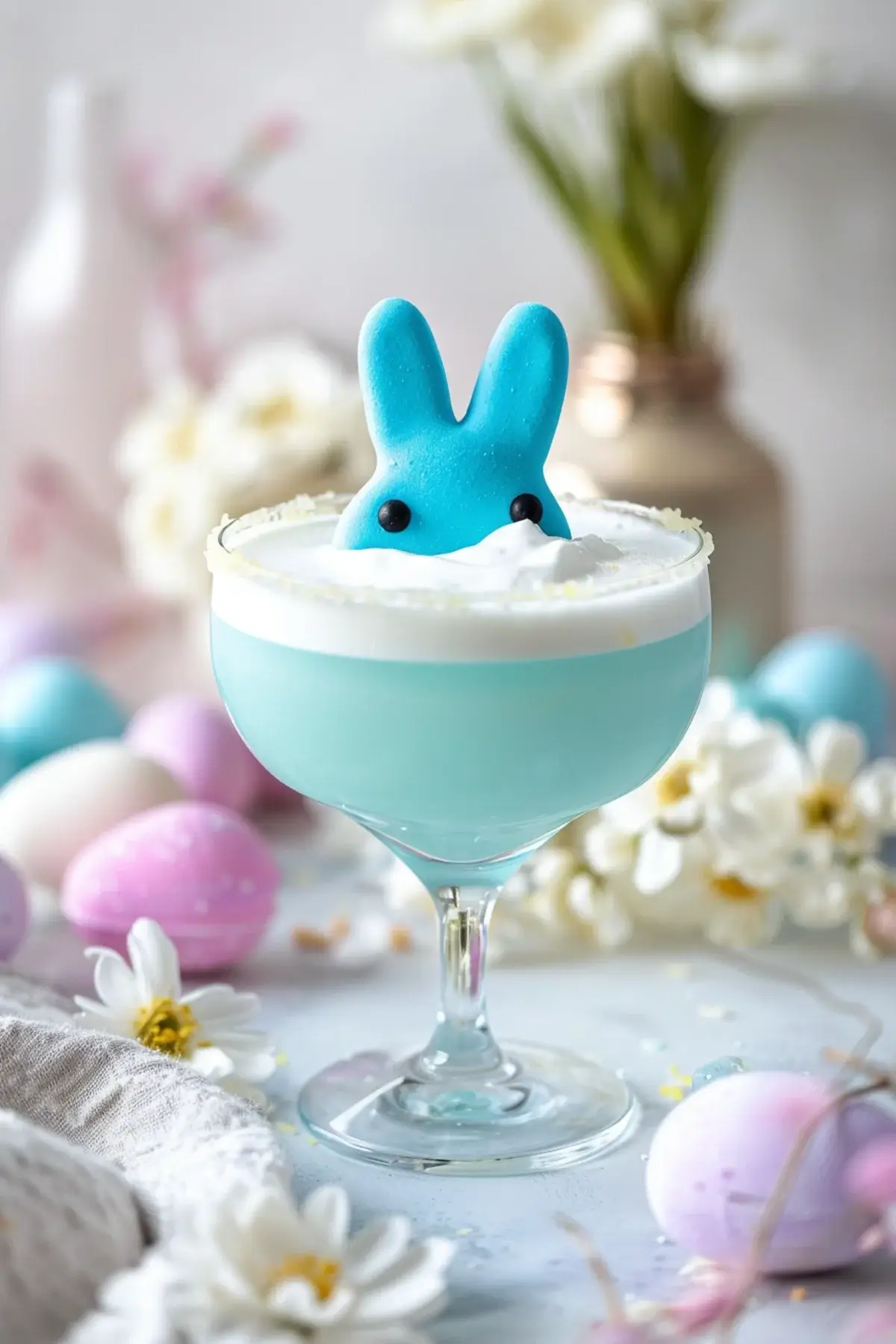 Blue bunny cocktail