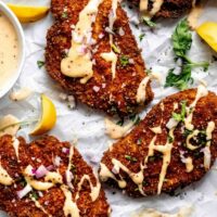 Pretzel Crusted Chicken