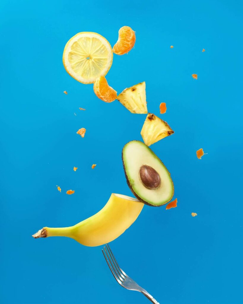 sliced fruits