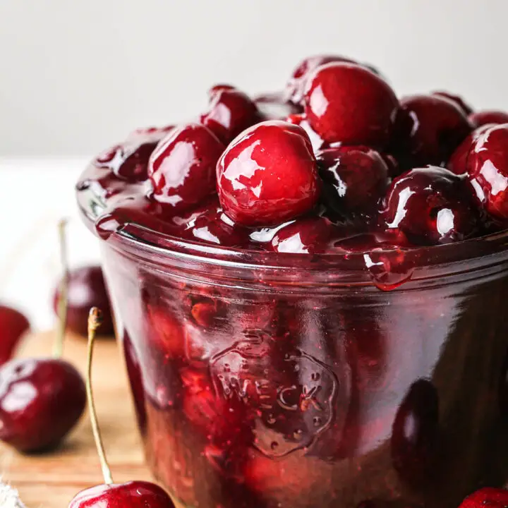 homemade cherry sauce