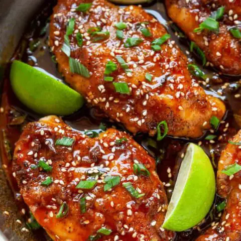 honey sriracha chicken breasts