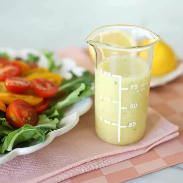 Lemon Vinaigrette Salad Dressing