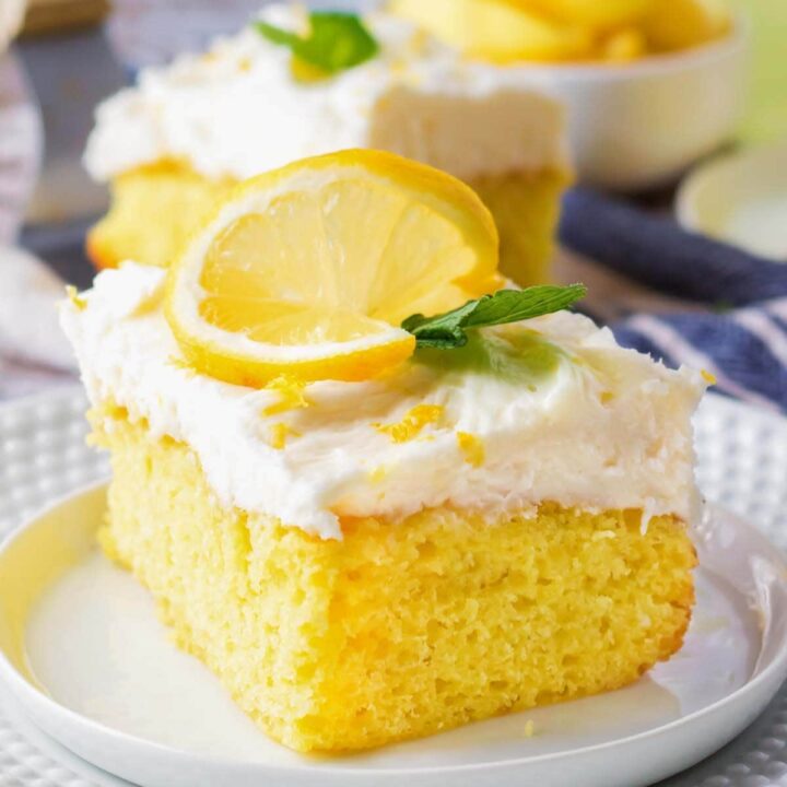 Easy Lemon Snack Cake