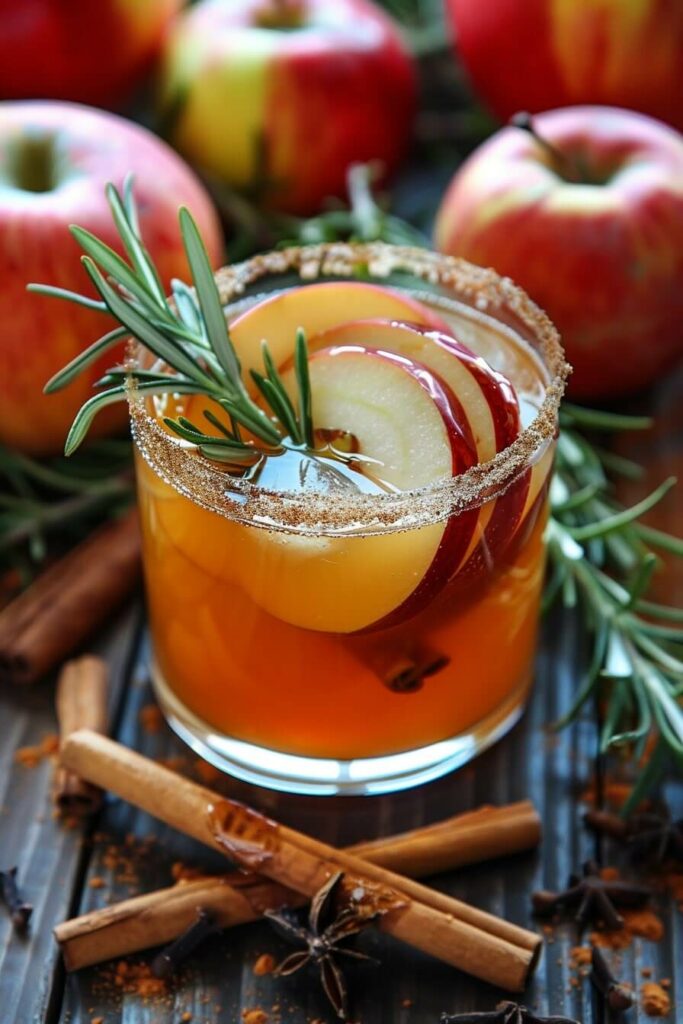 Caramel Apple Mocktail