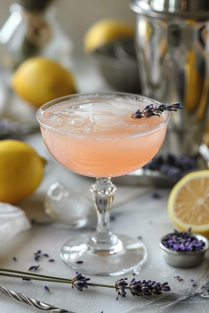 Lavender Lemon Mocktail