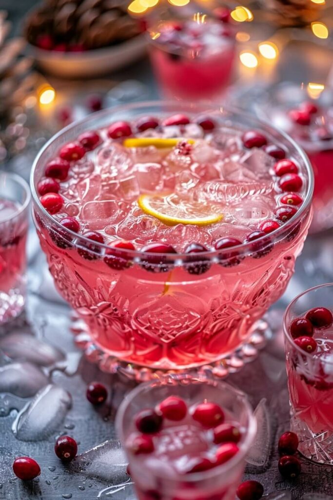 Sparkling Cranberry Punch
