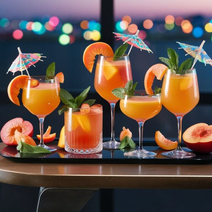 28 Nectarine Cocktails